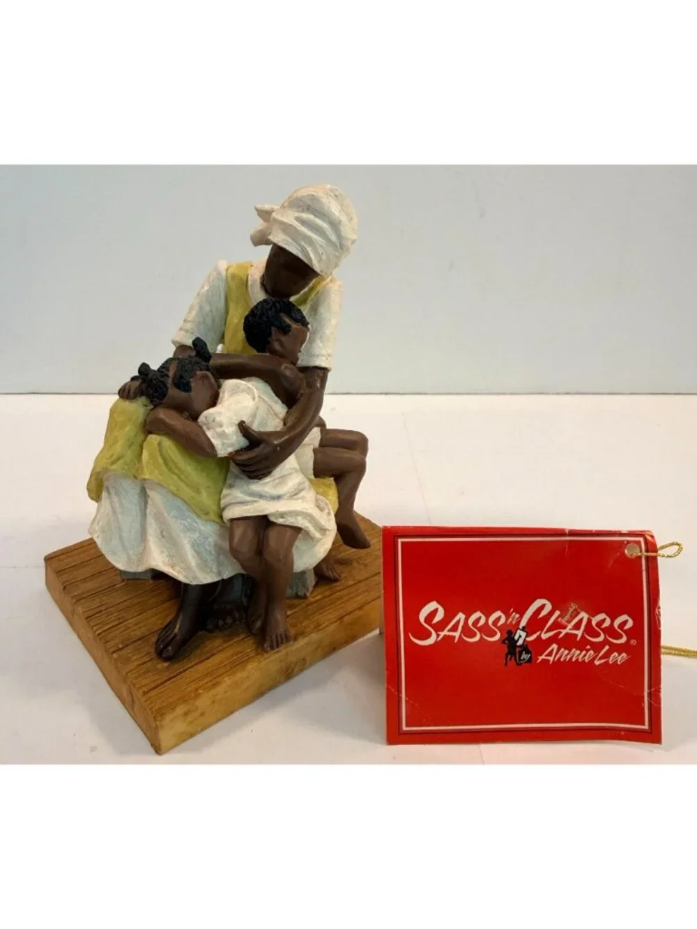 Vintage Annie Lee Loving Arms Sass n Class African American Figurine 1998